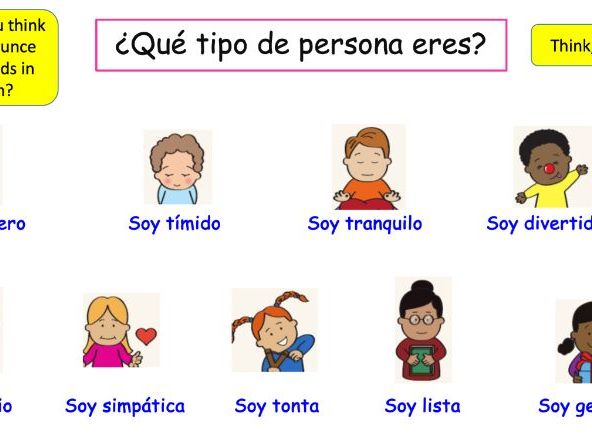 KS3 Spanish Viva 1 - Mi Vida L2: ¿Qué tipo de persona eres? (PPT)
