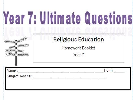 Ultimate Question booklet