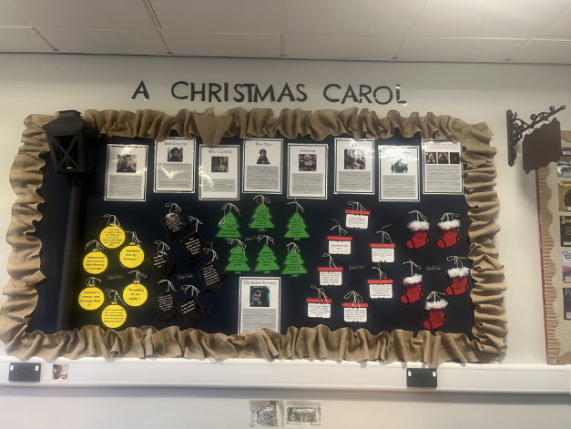 A Christmas Carol Display Board