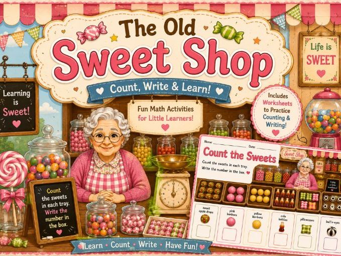 The Old Sweet Shop – Count the Sweets