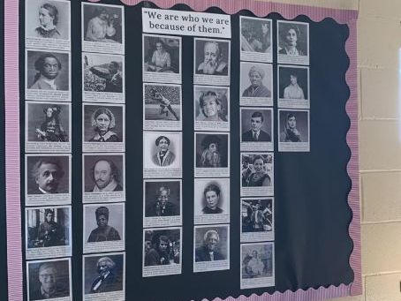 Inspirational People of History Display