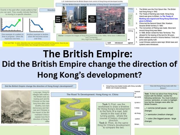 The British Empire in Hong Kong – KS3 History Lesson