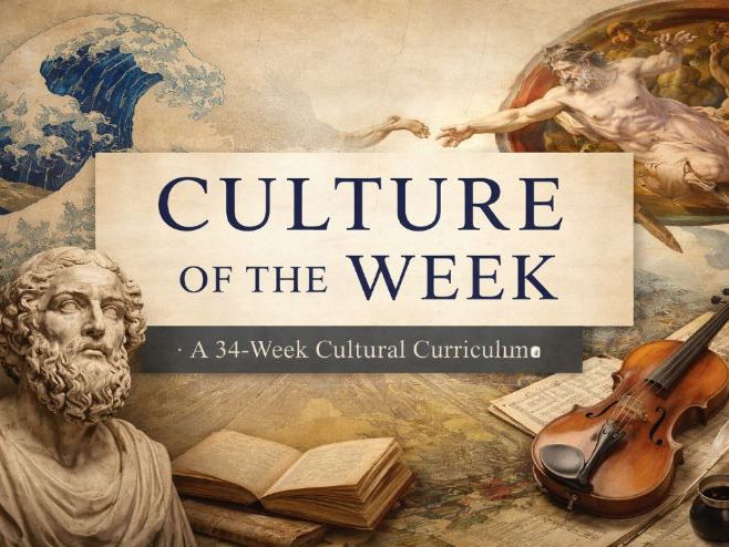 Culture of the Week: Weekly Great Works of Art, Music, Literature & Thought