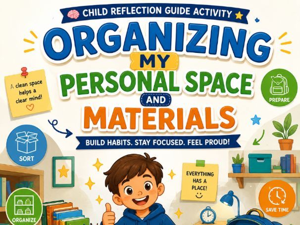 Organizing My Personal Space and Materials