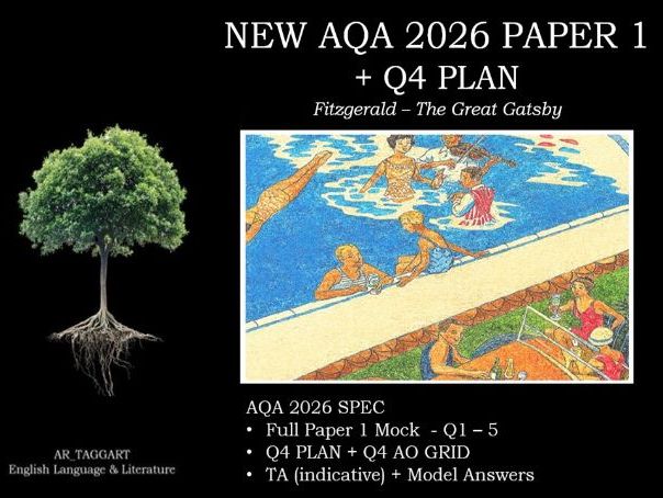 GATSBY - PAPER 1 | 2026 FULL MOCK | Q4 PLAN