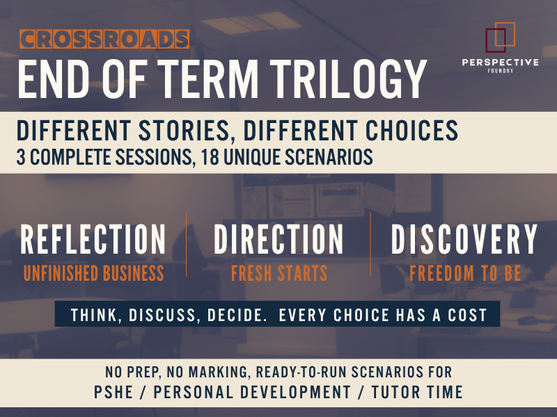 End of Term No Prep Discussion Bundle