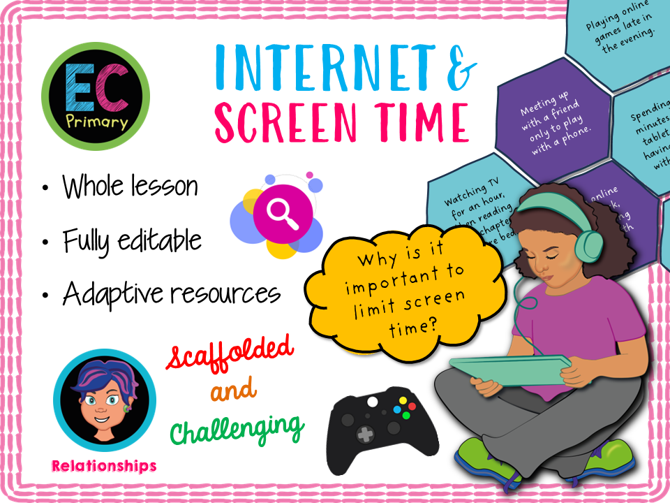 Limiting screen time PSHE