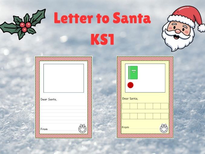 Letter to Santa - KS1