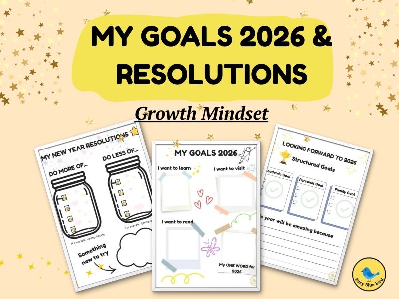 2026 New Year Goals & Resolutions Activity