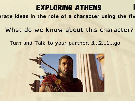 Exploring Athens Diary Entry Writing Unit for UKS2
