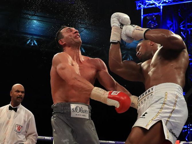 AQA Q1 and Q3 Lesson Starter: Joshua and Klitschko