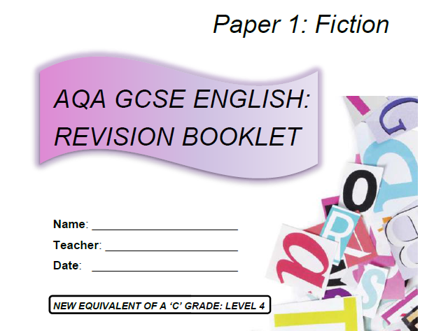 Aqa English Language Paper 1 Revision Mat Teaching Resources - Vrogue