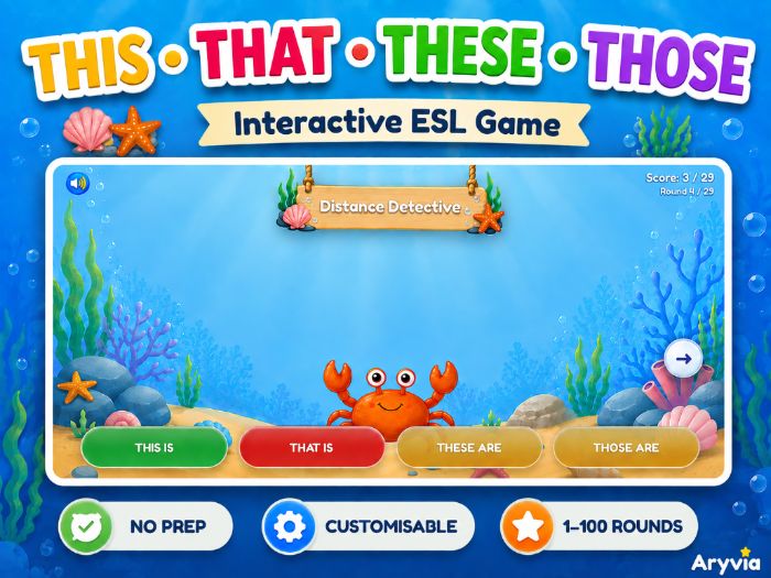 This That These Those | Interactive Game
