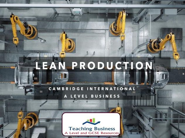 CAIE Business - 9.3.4 Lean Production