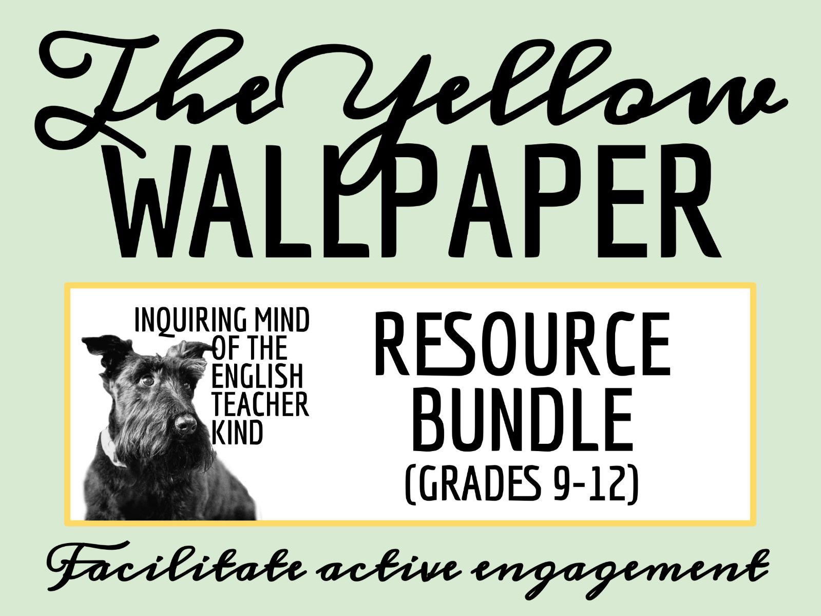 "The Yellow Wallpaper" Quiz, Vocabulary Games, and Close Reading Worksheet (Bundle)