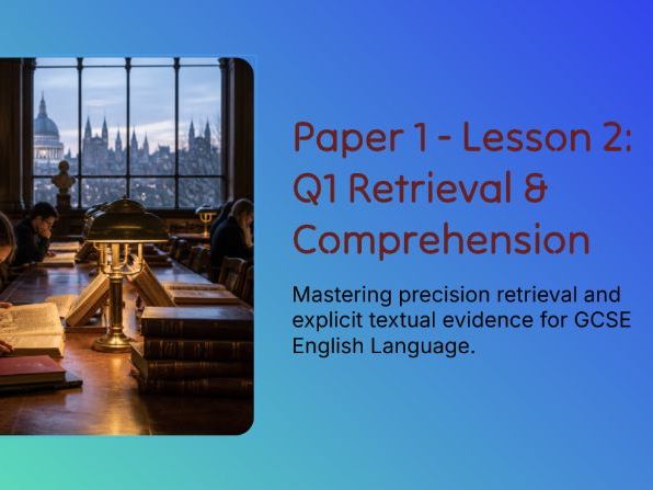 GCSE AQA Paper 1: Mastering Retrieval for Question 1