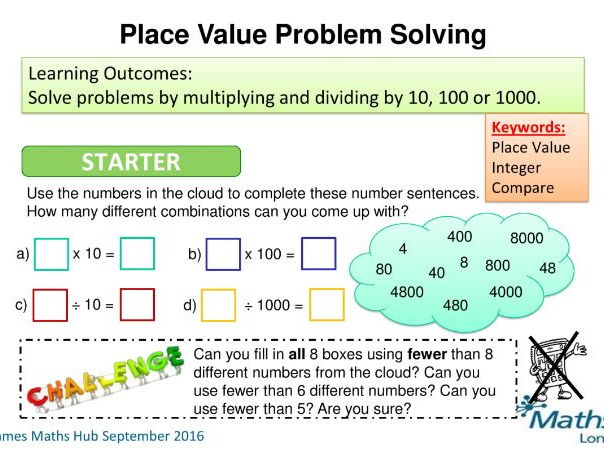 year 7 Place Value - Lesson 5 of 8 | Teaching Resources