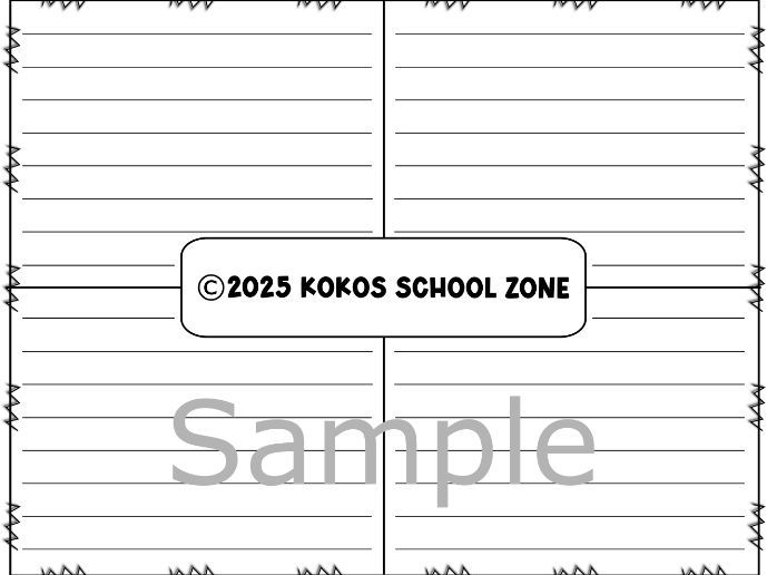 Four Square Writing Graphic Organizers - Blank Templates - Printable