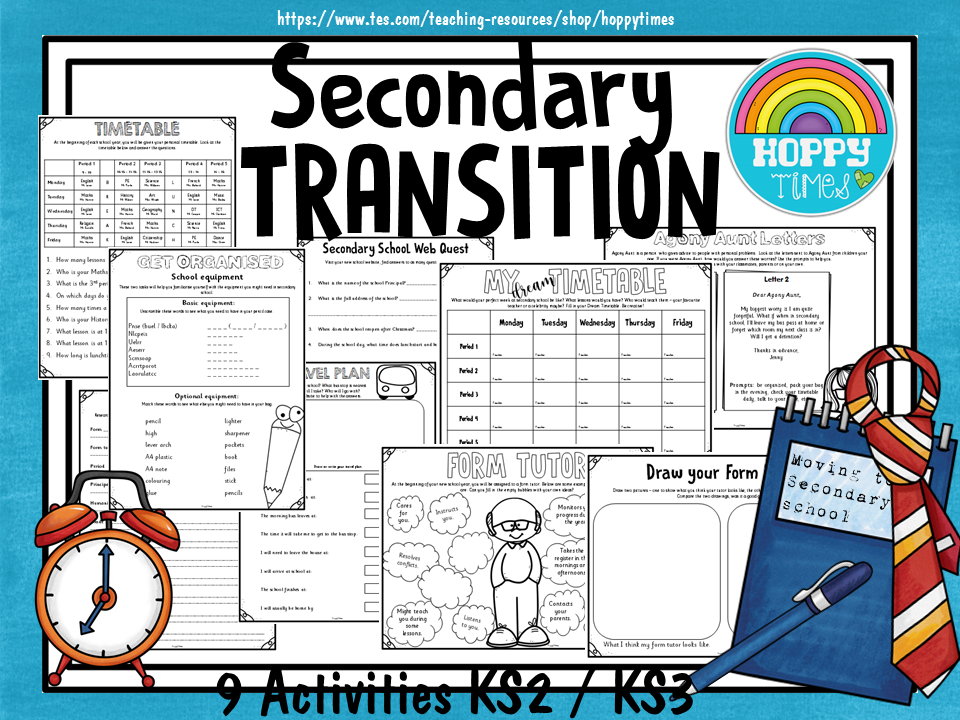 SECONDARY TRANSITION Activities