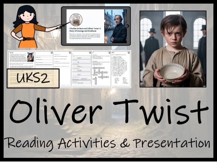 Oliver Twist Fiction Reading Comprehension | Year 5 or Year 6