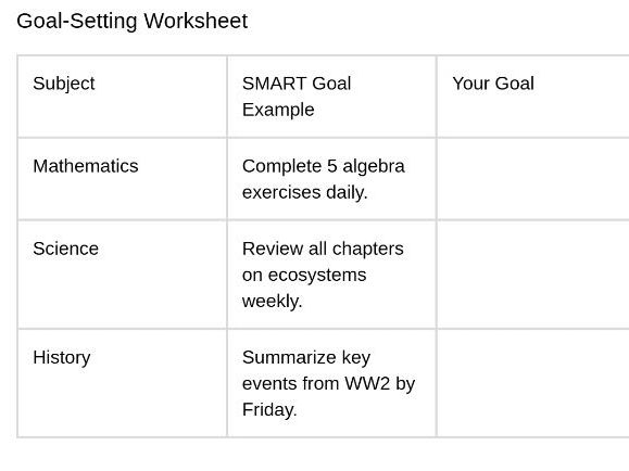 Revision and Exam Planner for Students
