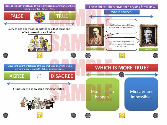 [P4C] The Philosophical Debate Generator - [200 Slide PPT with 'Randomiser'] PHILOSOPHY FOR KIDS