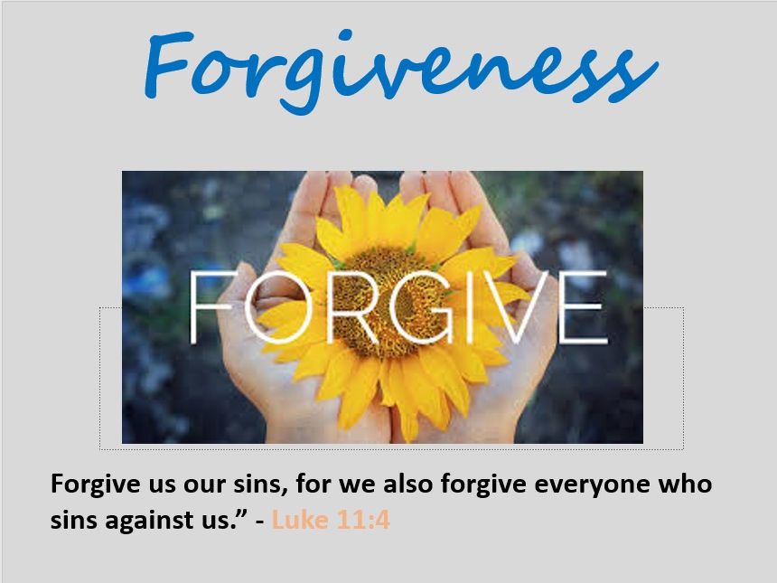 Forgiveness - The Story of Zacchaeus the tax collector
