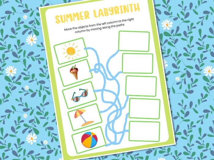 Summer labyrinth