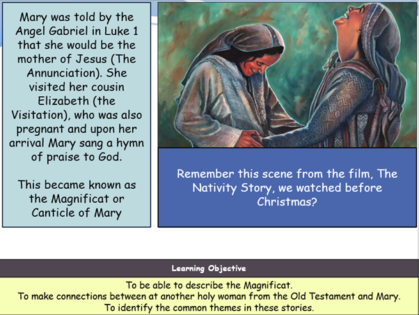 The Song of Hannah and the Magnifcat