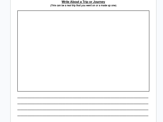 KS3/4 Trip/Journey Journal