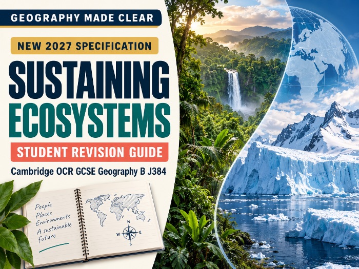 New 2027 GCSE OCR B Sustaining Ecosystems Notes