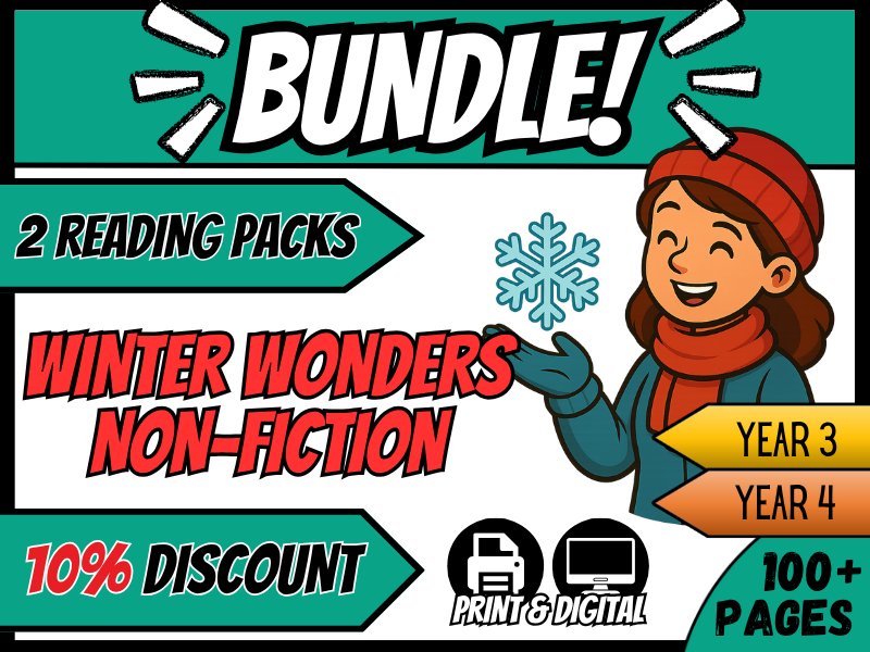 Winter Wonders Bundle | Reading Comprehension | Year 3/4