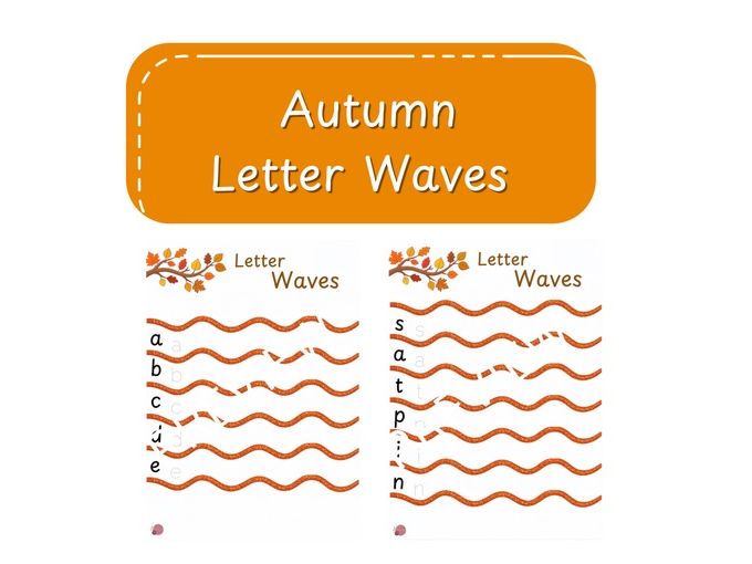 Autumn Letter Waves