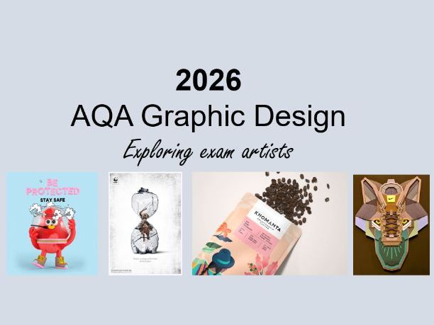 2026 AQA Graphic Design exam themes