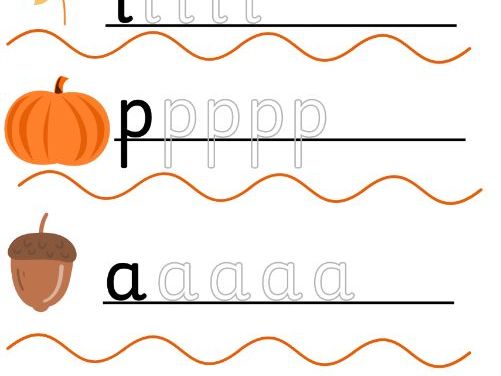 EYFS Autumn Phonics Resource – Sound Writing