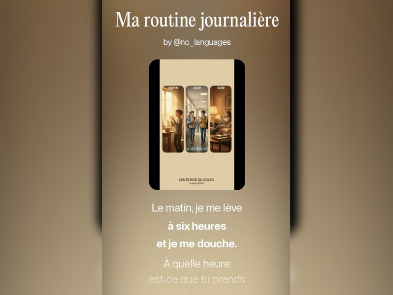 Year 9 / GCSE FRENCH SONG Unit 3: Ma routine quotidienne