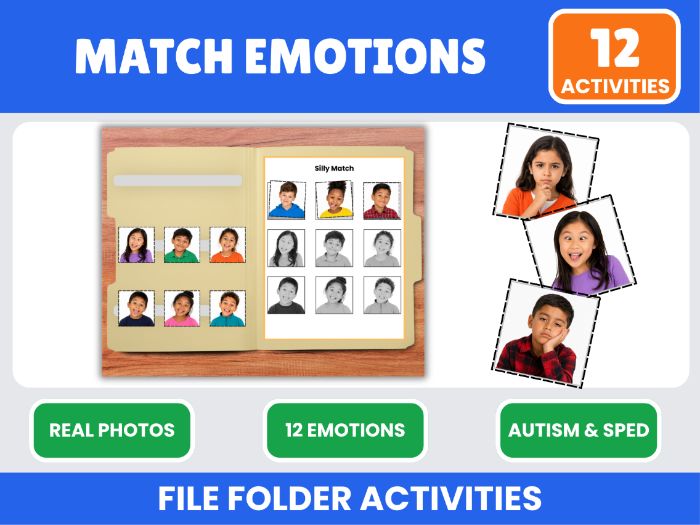 Match Emotions with Real Photo Tasks