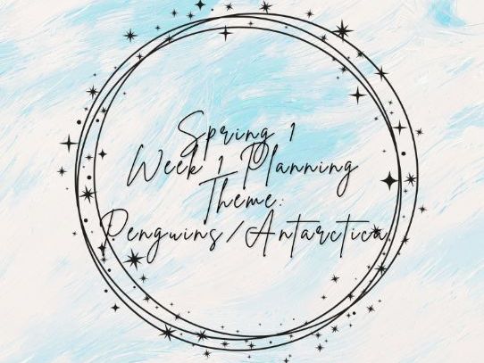 Reception - Spring 1 - Week 1 Planning (Penguins/Antarctica)