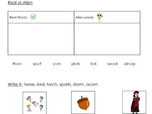 Phonics - or sound worksheets - Resource bundle