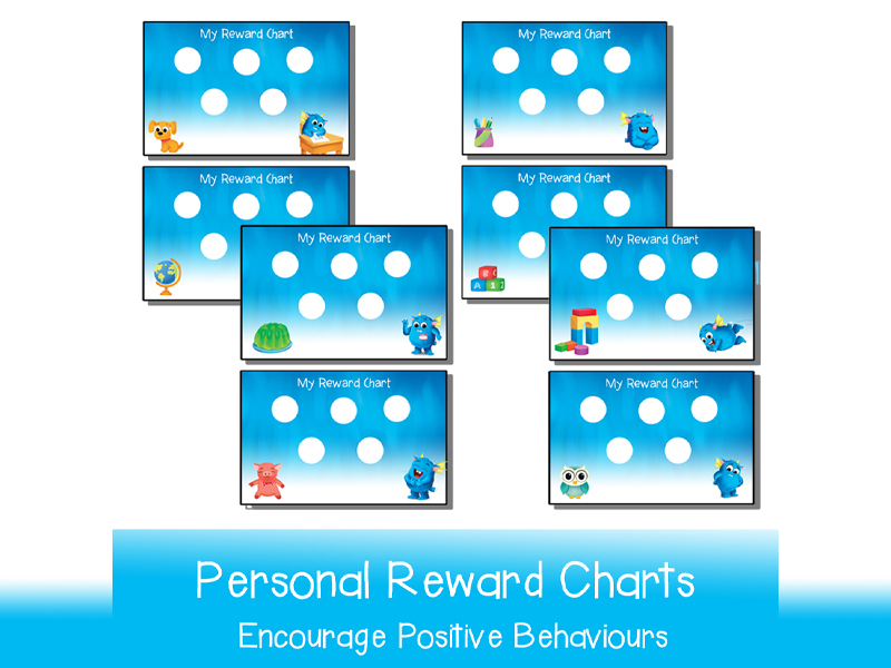 Printable Personal Reward Charts (5 & 10 Dots)