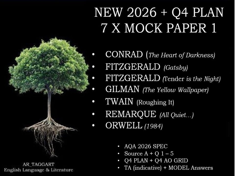 ORWELL et al. (7) PAPER 1  |  2026 FULL MOCK  |  Q4 PLAN