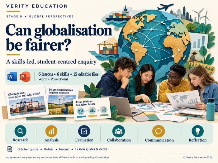 Global Perspectives Stage 9: Globalisation (Enquiry Challenge)