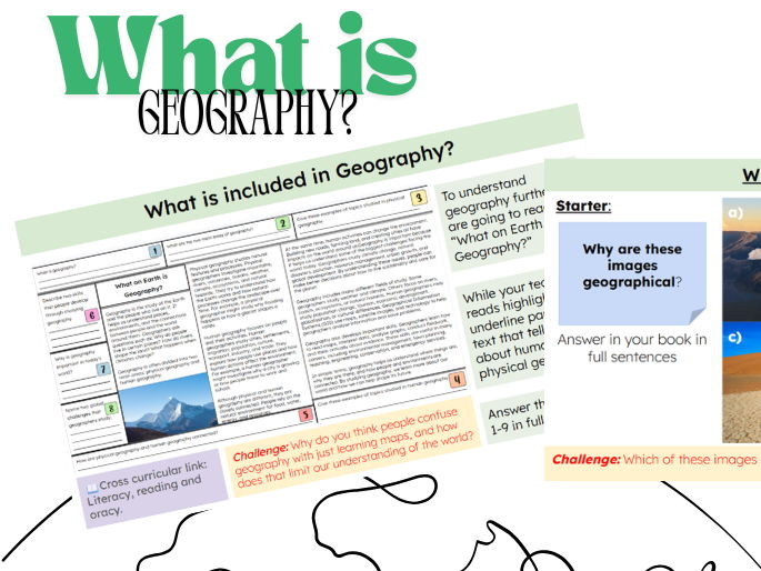KS3 Geography – Lesson 1: What Is Geography? | Human & Physical Geography Introduction lesson