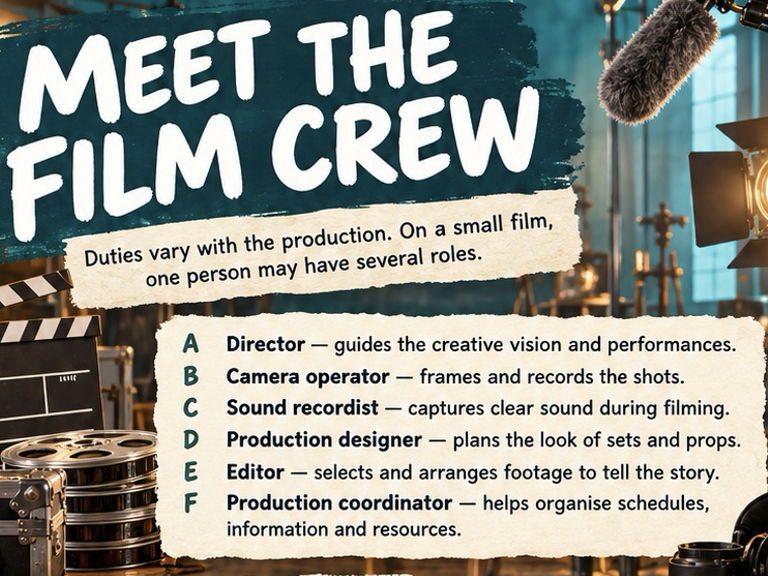 Behind the Scenes: Film Careers Workbook | Employability | KS3 KS4 SEND