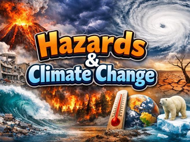Edexcel IAL Geography- Paper 1- Units 1+2: Hazards and Climate Change