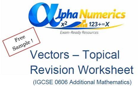Vectors Review Free Sample