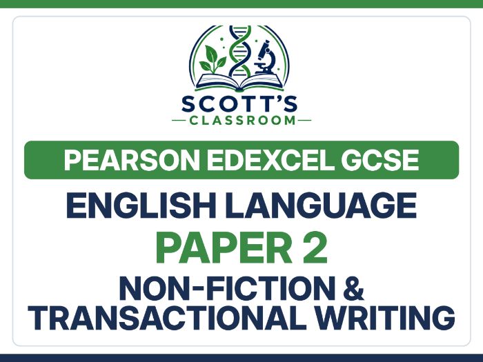 Edexcel English Language Paper 2 Workbook