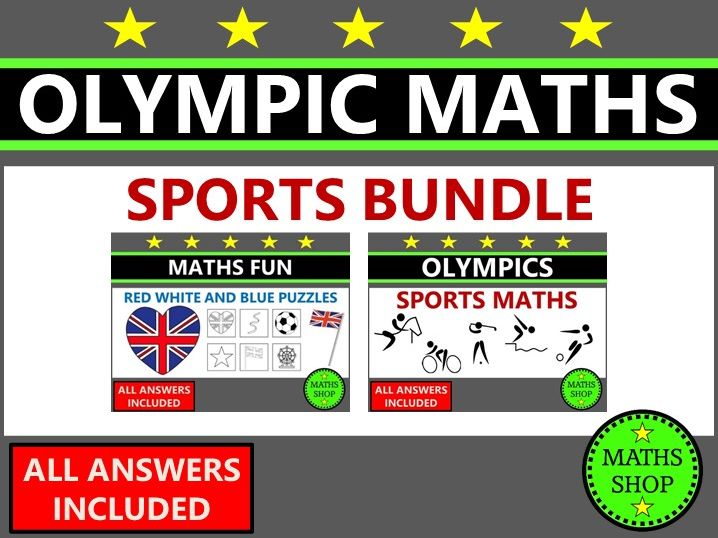 Olympic Games Maths Fun Teaching Resources