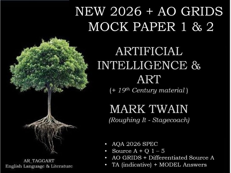 AI & ART- PAPER 2  & TWAIN - P 1  | 2026 FULL MOCKS  | AO GRIDS