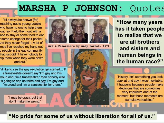 Black History Month 2025 - LGBTQ+ Factfiles